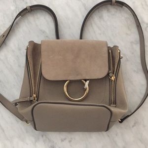 Chloe Faye backpack in Motty Grey